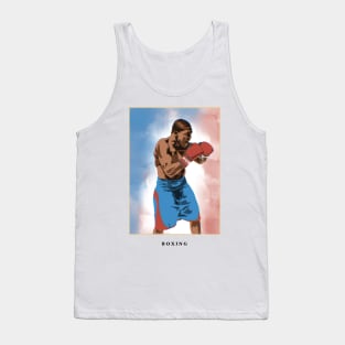 boxing art minimalist Tank Top